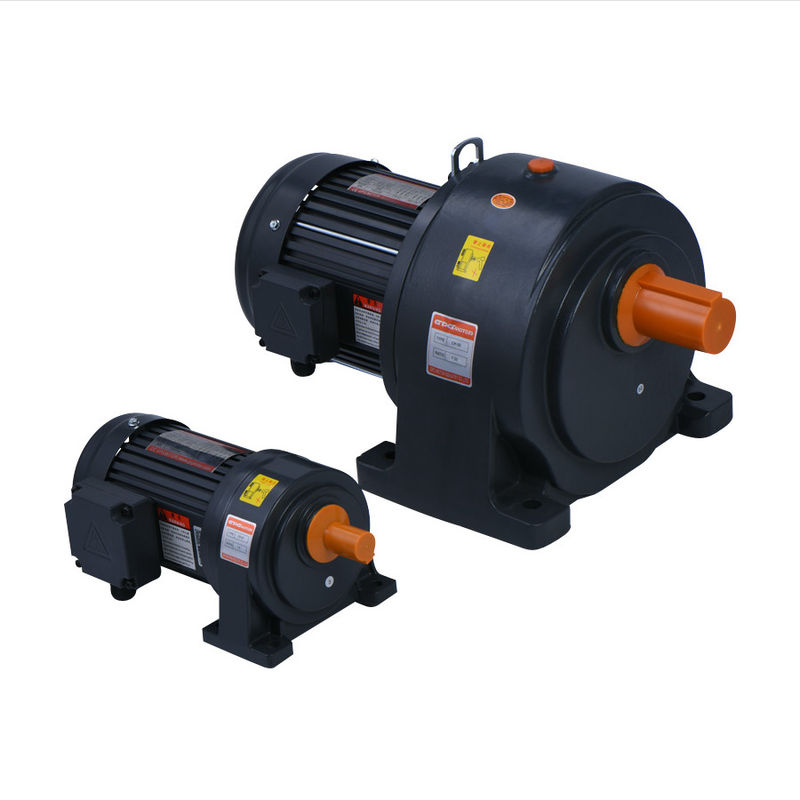 коробка передач электрического двигателя 100w 0.125hp мотор 3 участков с валом коробки передач 18mm уменьшения