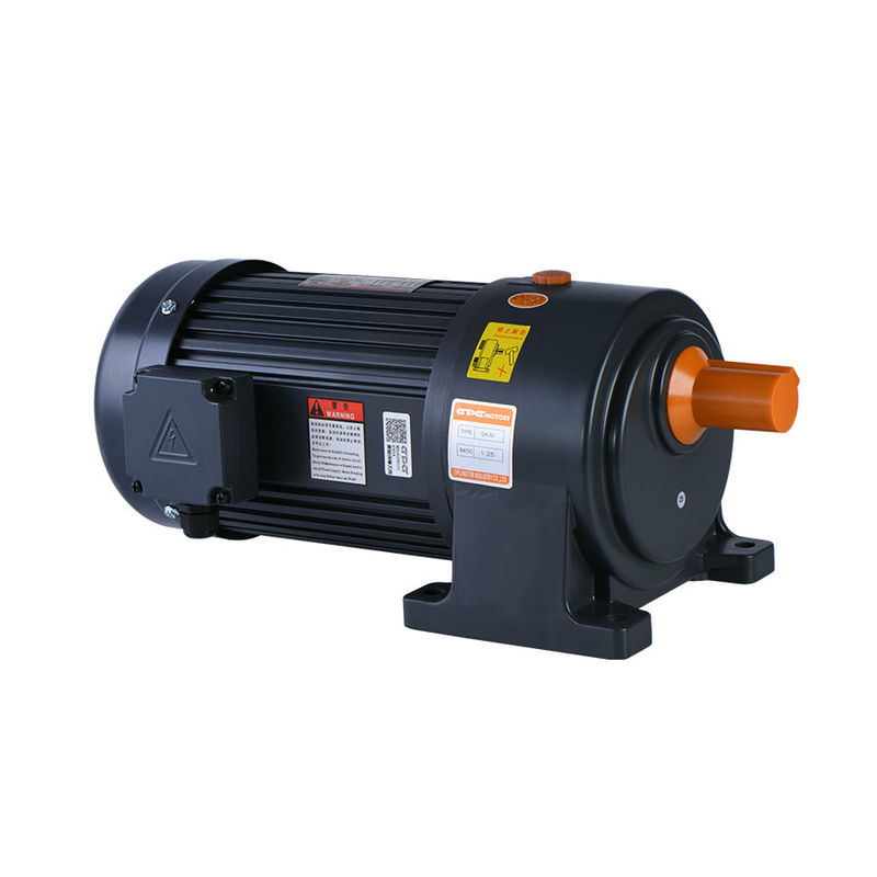 коробка передач электрического двигателя 100w 0.125hp мотор 3 участков с валом коробки передач 18mm уменьшения