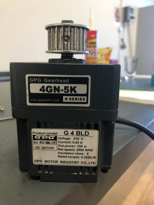 Мотора шестерни 4GN-5K BLDC тип 310V 100W 2500rpm изготовленного на заказ безщеточный